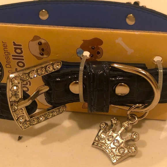 Pet London Other - 🐶Pet London Faux Crocodile Diamante Dog Collar🐶